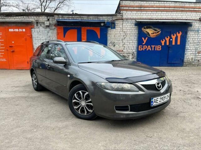 Серый Мазда 6, объемом двигателя 2 л и пробегом 143 тыс. км за 4700 $, фото 1 на Automoto.ua