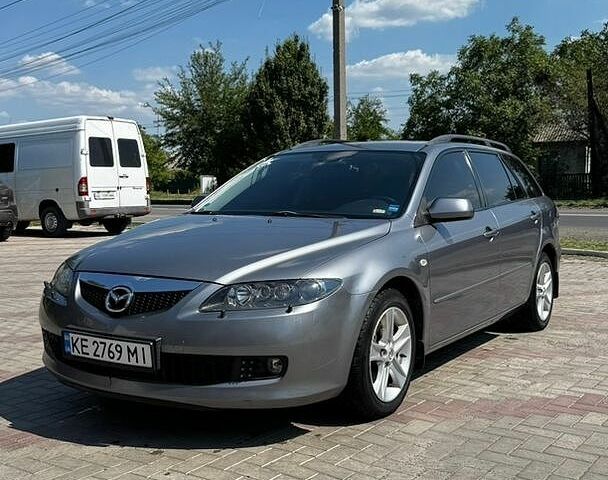 Сірий Мазда 6, об'ємом двигуна 2 л та пробігом 221 тис. км за 6000 $, фото 1 на Automoto.ua