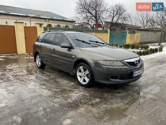 Сірий Мазда 6, об'ємом двигуна 2 л та пробігом 287 тис. км за 2799 $, фото 1 на Automoto.ua