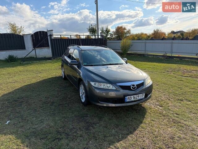 Серый Мазда 6, объемом двигателя 2 л и пробегом 208 тыс. км за 3900 $, фото 1 на Automoto.ua