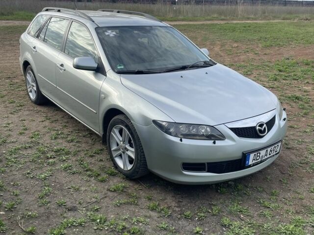 Серый Мазда 6, объемом двигателя 2 л и пробегом 330 тыс. км за 3000 $, фото 1 на Automoto.ua
