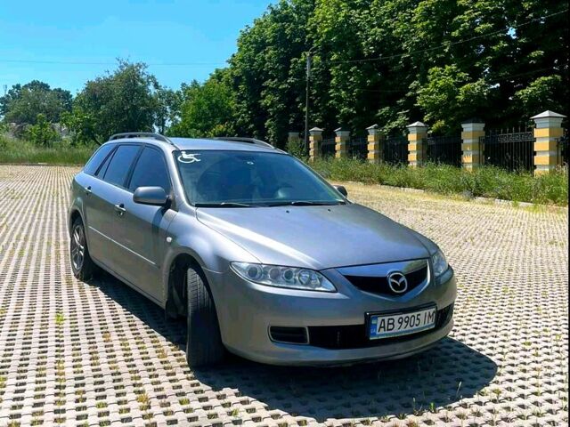 Серый Мазда 6, объемом двигателя 2 л и пробегом 300 тыс. км за 3100 $, фото 1 на Automoto.ua