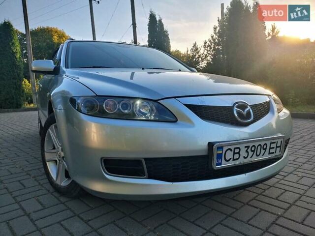 Серый Мазда 6, объемом двигателя 2 л и пробегом 209 тыс. км за 4600 $, фото 1 на Automoto.ua