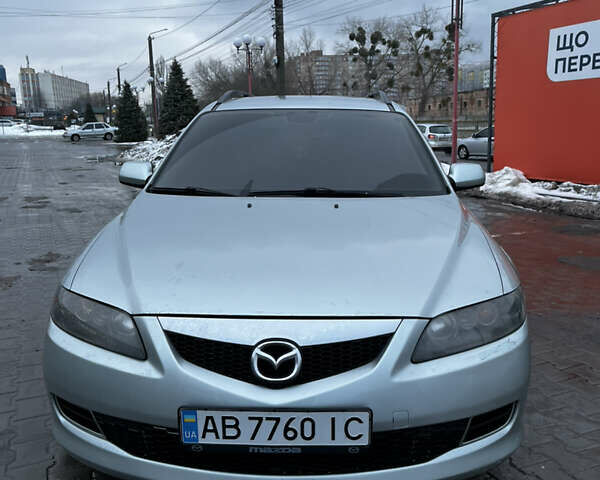 Серый Мазда 6, объемом двигателя 2 л и пробегом 330 тыс. км за 3800 $, фото 1 на Automoto.ua