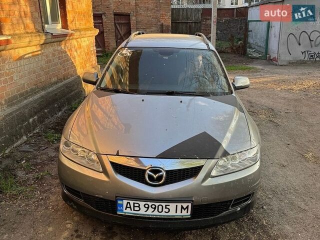 Серый Мазда 6, объемом двигателя 2 л и пробегом 345 тыс. км за 3000 $, фото 1 на Automoto.ua