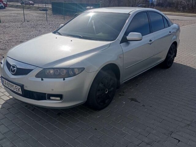 Серый Мазда 6, объемом двигателя 2.3 л и пробегом 360 тыс. км за 4800 $, фото 1 на Automoto.ua