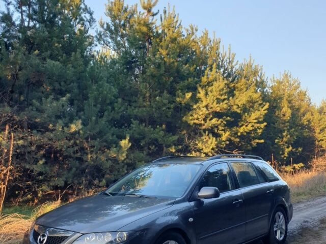 Серый Мазда 6, объемом двигателя 2 л и пробегом 276 тыс. км за 4500 $, фото 1 на Automoto.ua