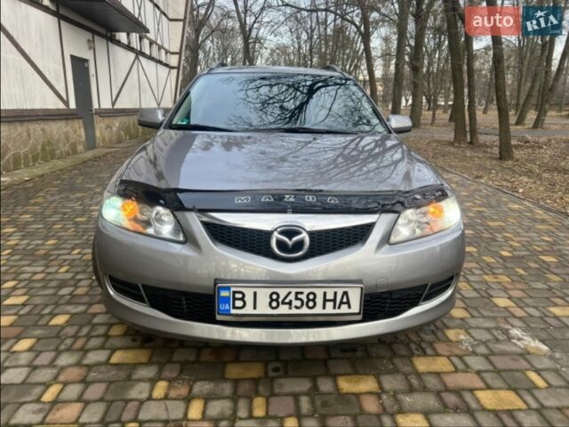 Серый Мазда 6, объемом двигателя 2 л и пробегом 280 тыс. км за 4799 $, фото 1 на Automoto.ua