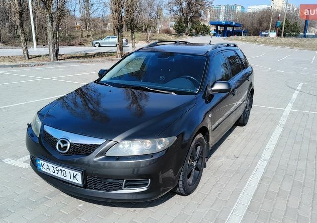 Сірий Мазда 6, об'ємом двигуна 2 л та пробігом 222 тис. км за 5400 $, фото 1 на Automoto.ua