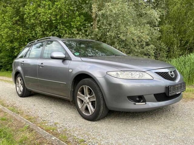 Серый Мазда 6, объемом двигателя 2 л и пробегом 150 тыс. км за 1200 $, фото 1 на Automoto.ua