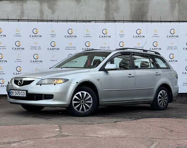 Сірий Мазда 6, об'ємом двигуна 2 л та пробігом 272 тис. км за 3999 $, фото 1 на Automoto.ua