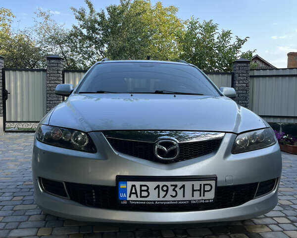 Серый Мазда 6, объемом двигателя 2 л и пробегом 210 тыс. км за 4500 $, фото 1 на Automoto.ua