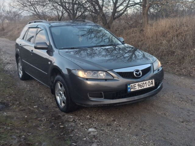 Серый Мазда 6, объемом двигателя 2 л и пробегом 238 тыс. км за 4000 $, фото 1 на Automoto.ua