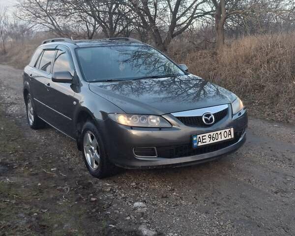 Серый Мазда 6, объемом двигателя 2 л и пробегом 238 тыс. км за 5000 $, фото 1 на Automoto.ua