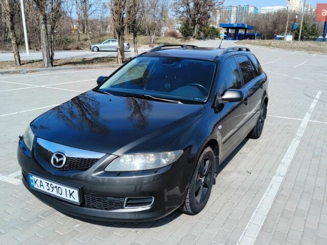 Серый Мазда 6, объемом двигателя 2 л и пробегом 226 тыс. км за 5100 $, фото 1 на Automoto.ua
