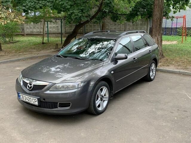 Серый Мазда 6, объемом двигателя 1.8 л и пробегом 240 тыс. км за 5500 $, фото 1 на Automoto.ua