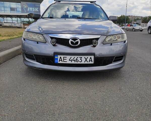 Серый Мазда 6, объемом двигателя 2 л и пробегом 307 тыс. км за 4500 $, фото 1 на Automoto.ua