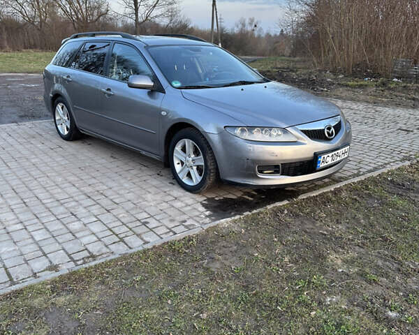 Сірий Мазда 6, об'ємом двигуна 1.8 л та пробігом 206 тис. км за 4500 $, фото 1 на Automoto.ua