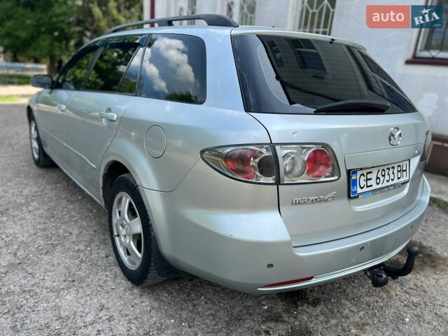 Серый Мазда 6, объемом двигателя 2 л и пробегом 350 тыс. км за 2300 $, фото 1 на Automoto.ua