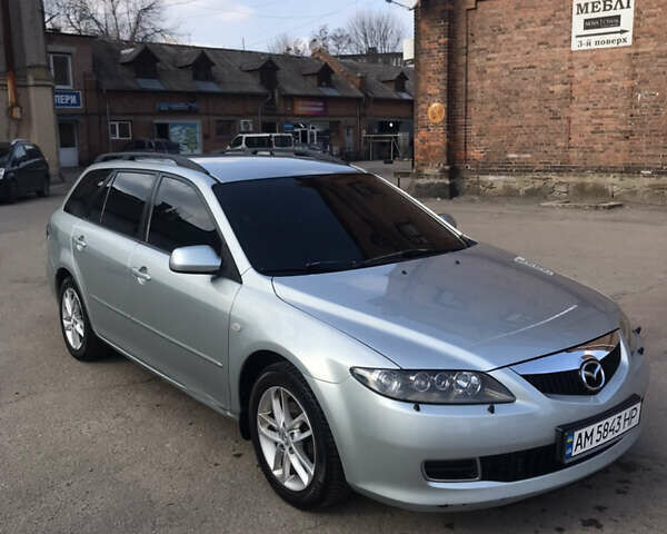 Сірий Мазда 6, об'ємом двигуна 2 л та пробігом 367 тис. км за 4000 $, фото 1 на Automoto.ua