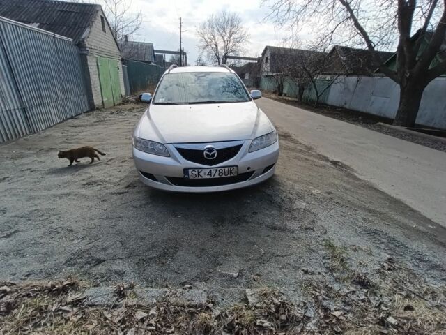 Серый Мазда 6, объемом двигателя 2 л и пробегом 374 тыс. км за 2800 $, фото 1 на Automoto.ua