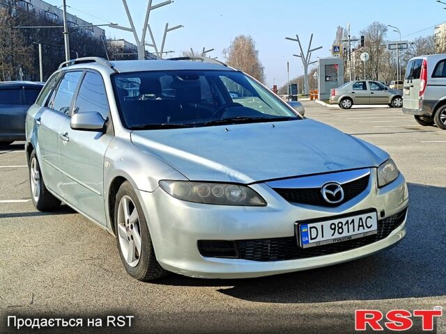 Серый Мазда 6, объемом двигателя 2 л и пробегом 280 тыс. км за 3500 $, фото 1 на Automoto.ua