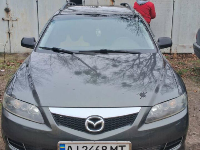 Серый Мазда 6, объемом двигателя 1.8 л и пробегом 192 тыс. км за 5500 $, фото 1 на Automoto.ua