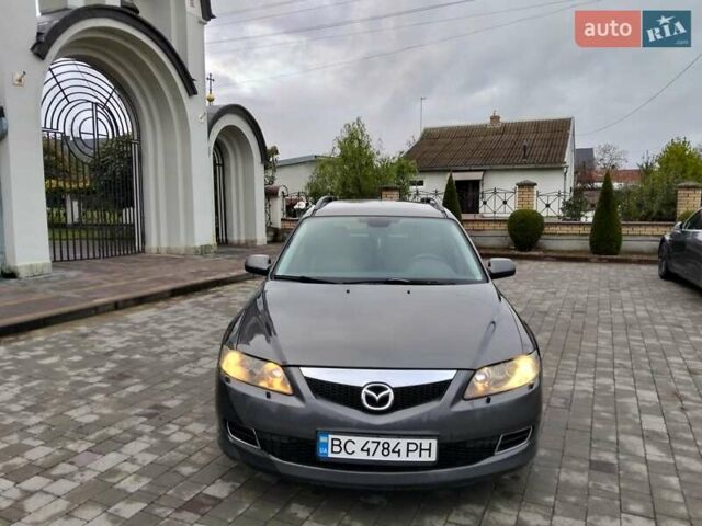 Серый Мазда 6, объемом двигателя 2 л и пробегом 288 тыс. км за 5300 $, фото 1 на Automoto.ua