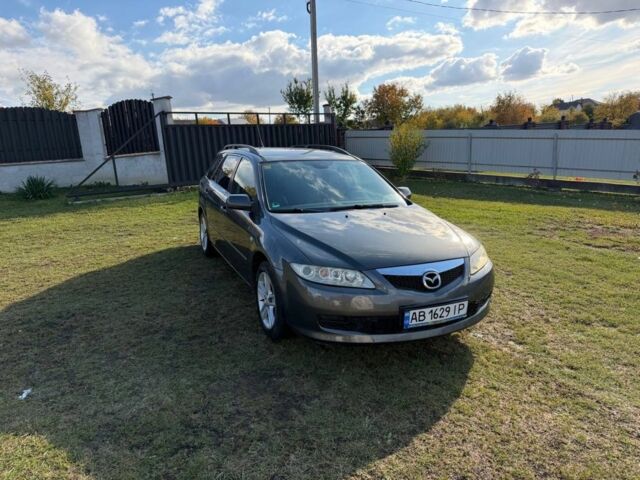 Серый Мазда 6, объемом двигателя 2 л и пробегом 207 тыс. км за 3913 $, фото 1 на Automoto.ua