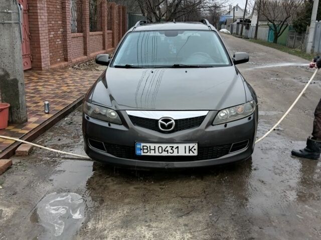 Серый Мазда 6, объемом двигателя 2 л и пробегом 2 тыс. км за 2500 $, фото 1 на Automoto.ua