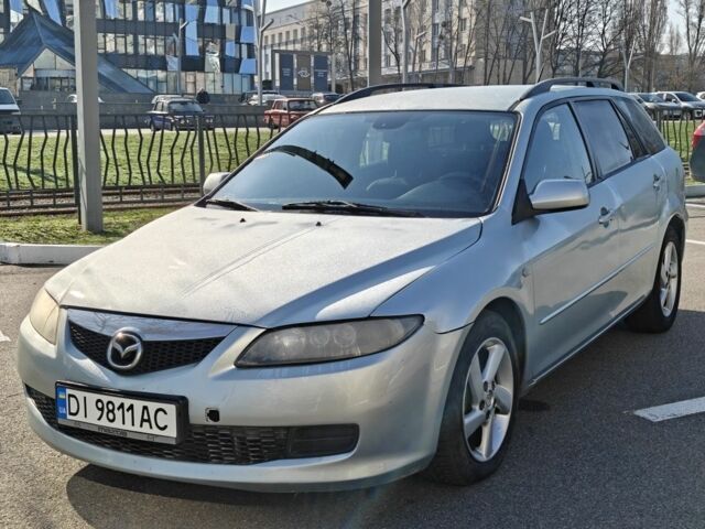 Серый Мазда 6, объемом двигателя 2 л и пробегом 270 тыс. км за 3600 $, фото 1 на Automoto.ua
