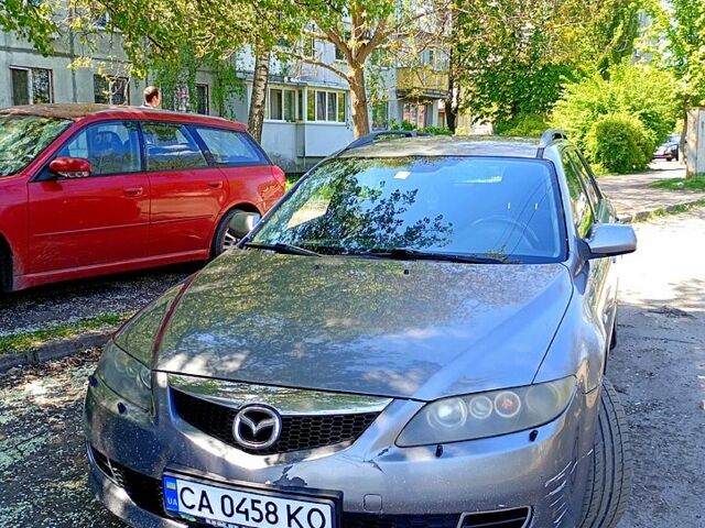Сірий Мазда 6, об'ємом двигуна 2 л та пробігом 387 тис. км за 3300 $, фото 1 на Automoto.ua