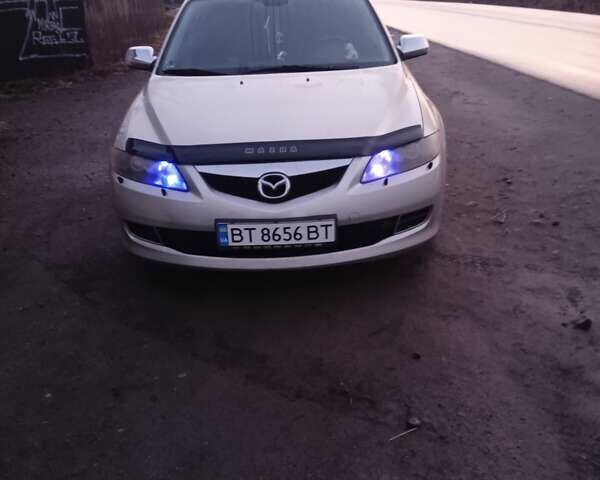 Серый Мазда 6, объемом двигателя 2 л и пробегом 240 тыс. км за 5500 $, фото 1 на Automoto.ua