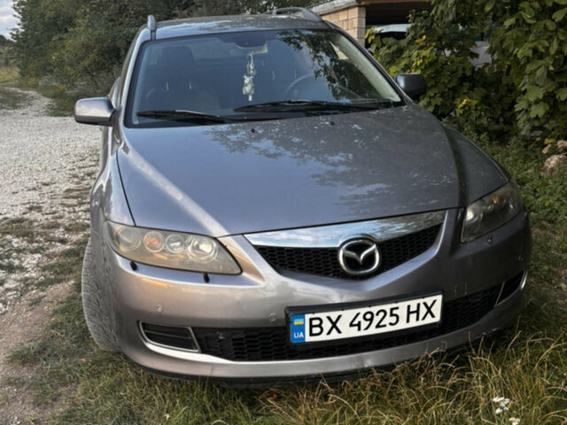 Сірий Мазда 6, об'ємом двигуна 2 л та пробігом 350 тис. км за 4500 $, фото 1 на Automoto.ua