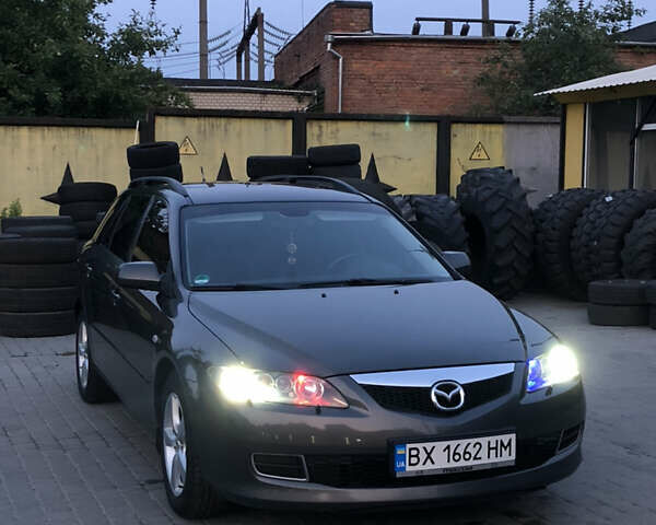 Сірий Мазда 6, об'ємом двигуна 2 л та пробігом 280 тис. км за 5500 $, фото 1 на Automoto.ua