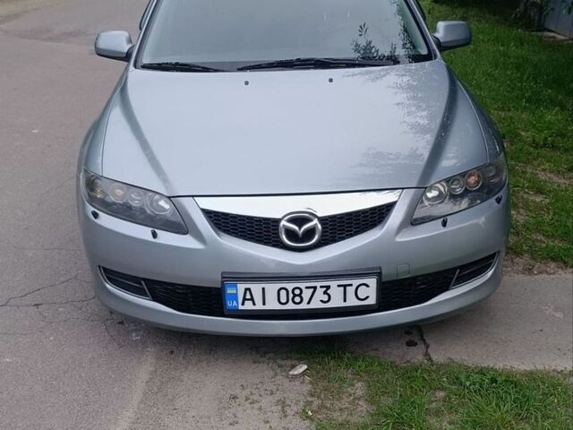 Серый Мазда 6, объемом двигателя 2 л и пробегом 406 тыс. км за 4500 $, фото 1 на Automoto.ua
