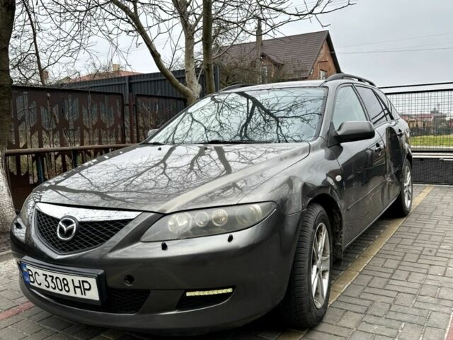 Серый Мазда 6, объемом двигателя 2 л и пробегом 274 тыс. км за 3700 $, фото 1 на Automoto.ua