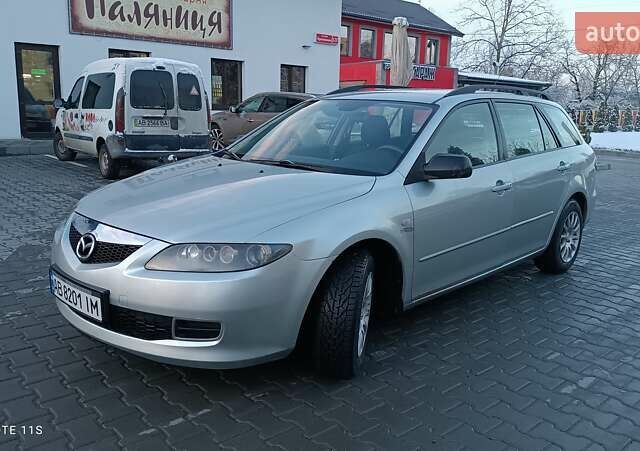 Серый Мазда 6, объемом двигателя 1.8 л и пробегом 202 тыс. км за 5500 $, фото 1 на Automoto.ua