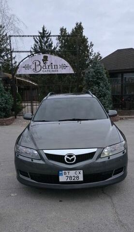 Сірий Мазда 6, об'ємом двигуна 2 л та пробігом 205 тис. км за 2999 $, фото 1 на Automoto.ua