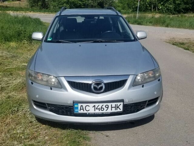 Серый Мазда 6, объемом двигателя 2 л и пробегом 287 тыс. км за 4700 $, фото 1 на Automoto.ua
