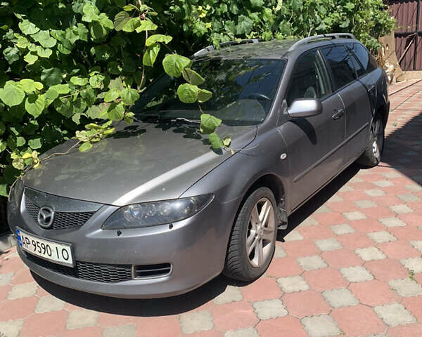 Сірий Мазда 6, об'ємом двигуна 2 л та пробігом 305 тис. км за 5500 $, фото 1 на Automoto.ua