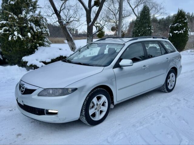 Серый Мазда 6, объемом двигателя 2 л и пробегом 278 тыс. км за 3190 $, фото 1 на Automoto.ua