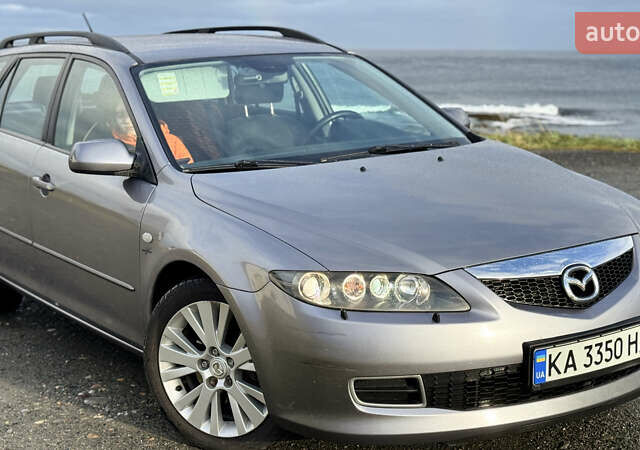 Серый Мазда 6, объемом двигателя 2 л и пробегом 250 тыс. км за 5500 $, фото 1 на Automoto.ua