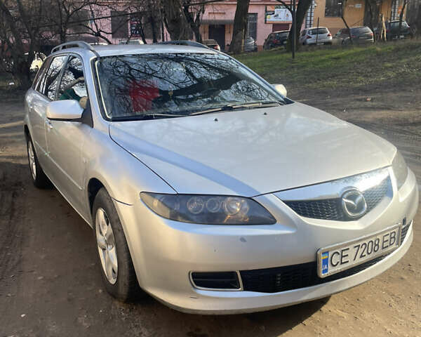 Серый Мазда 6, объемом двигателя 2 л и пробегом 320 тыс. км за 4800 $, фото 1 на Automoto.ua