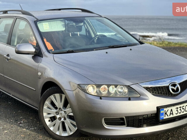 Серый Мазда 6, объемом двигателя 2 л и пробегом 250 тыс. км за 5600 $, фото 1 на Automoto.ua