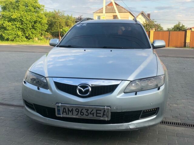 Сірий Мазда 6, об'ємом двигуна 2 л та пробігом 184 тис. км за 5900 $, фото 1 на Automoto.ua