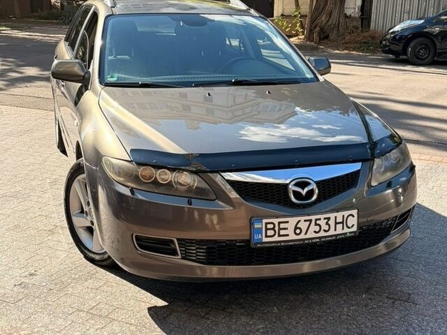 Серый Мазда 6, объемом двигателя 2 л и пробегом 250 тыс. км за 5300 $, фото 1 на Automoto.ua