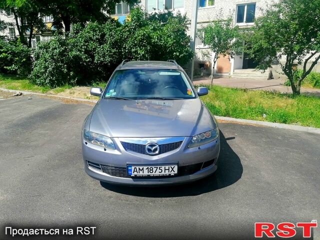 Серый Мазда 6, объемом двигателя 2 л и пробегом 267 тыс. км за 5000 $, фото 1 на Automoto.ua