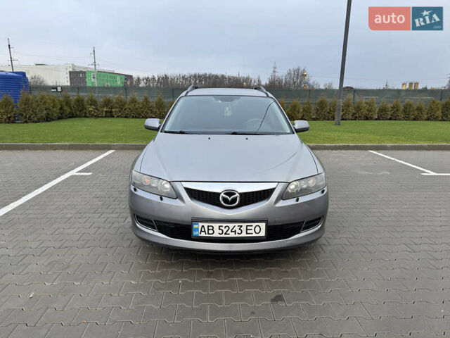 Серый Мазда 6, объемом двигателя 2 л и пробегом 315 тыс. км за 4700 $, фото 1 на Automoto.ua