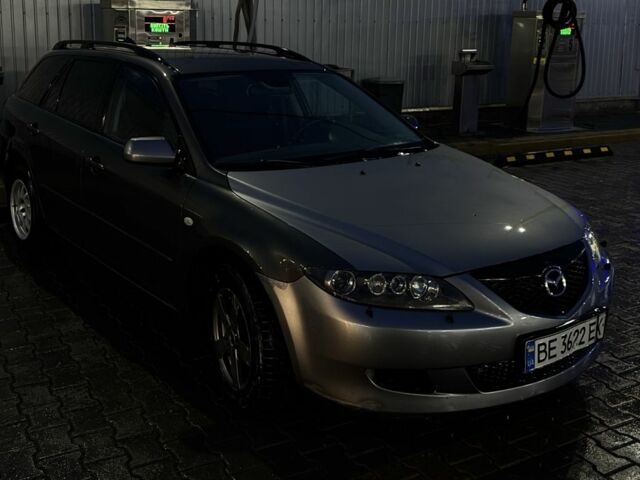 Серый Мазда 6, объемом двигателя 2 л и пробегом 308 тыс. км за 3200 $, фото 1 на Automoto.ua